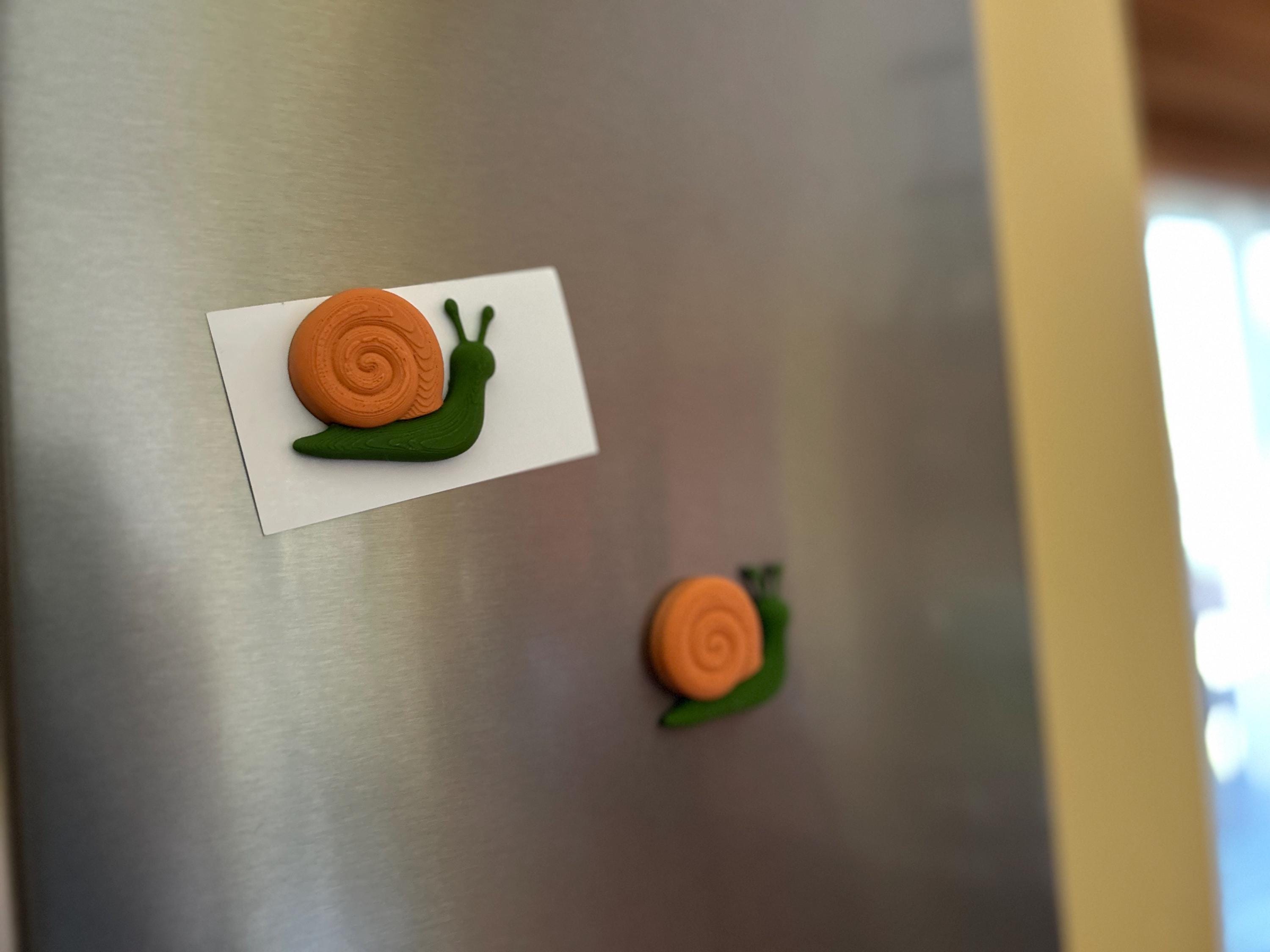 Snail Magnets Snail Fridge Magnet | Cute Snail Refrigerator Magnet, Mini Snail ...