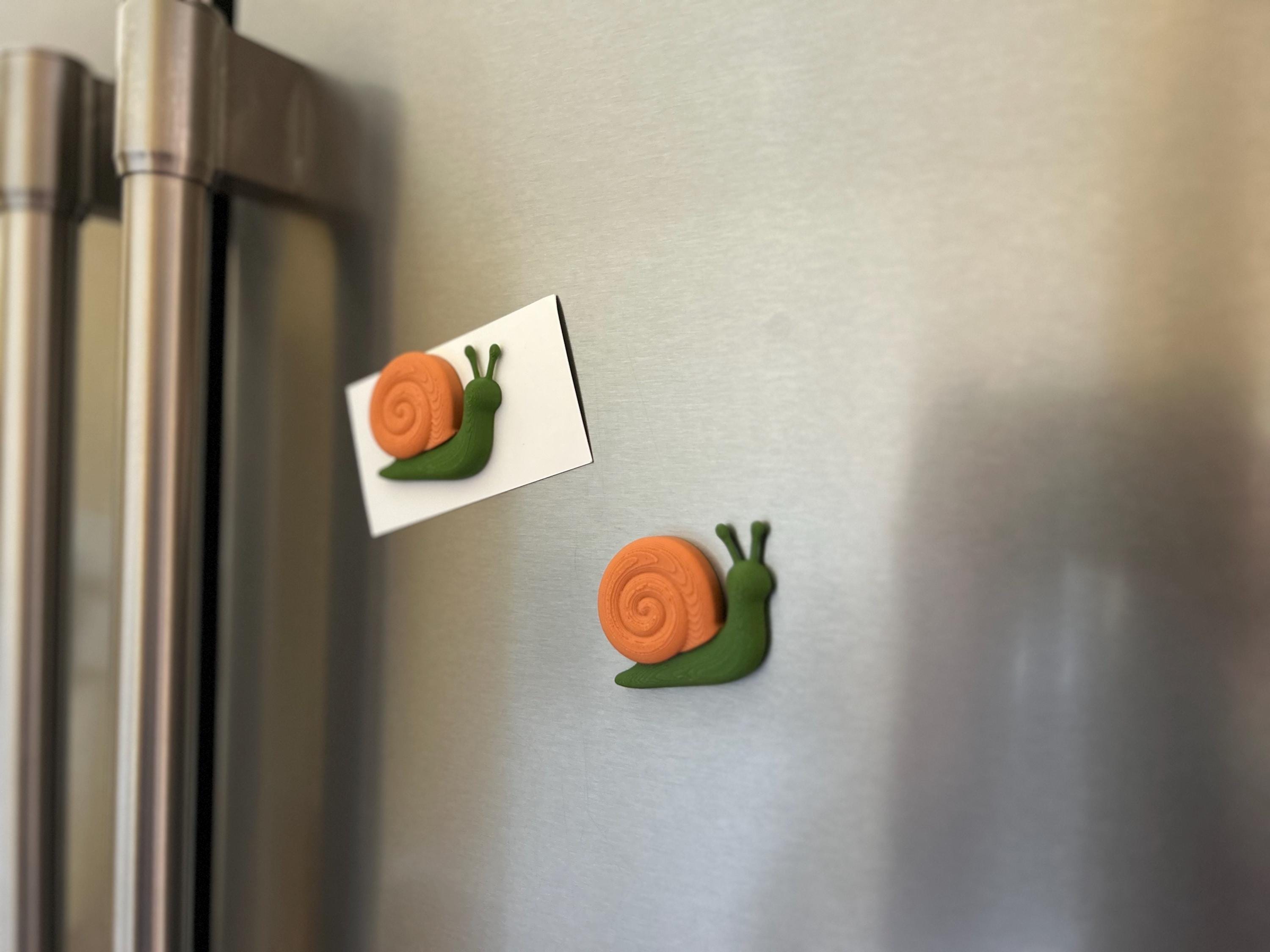 Snail Magnets Snail Fridge Magnet | Cute Snail Refrigerator Magnet, Mini Snail ...