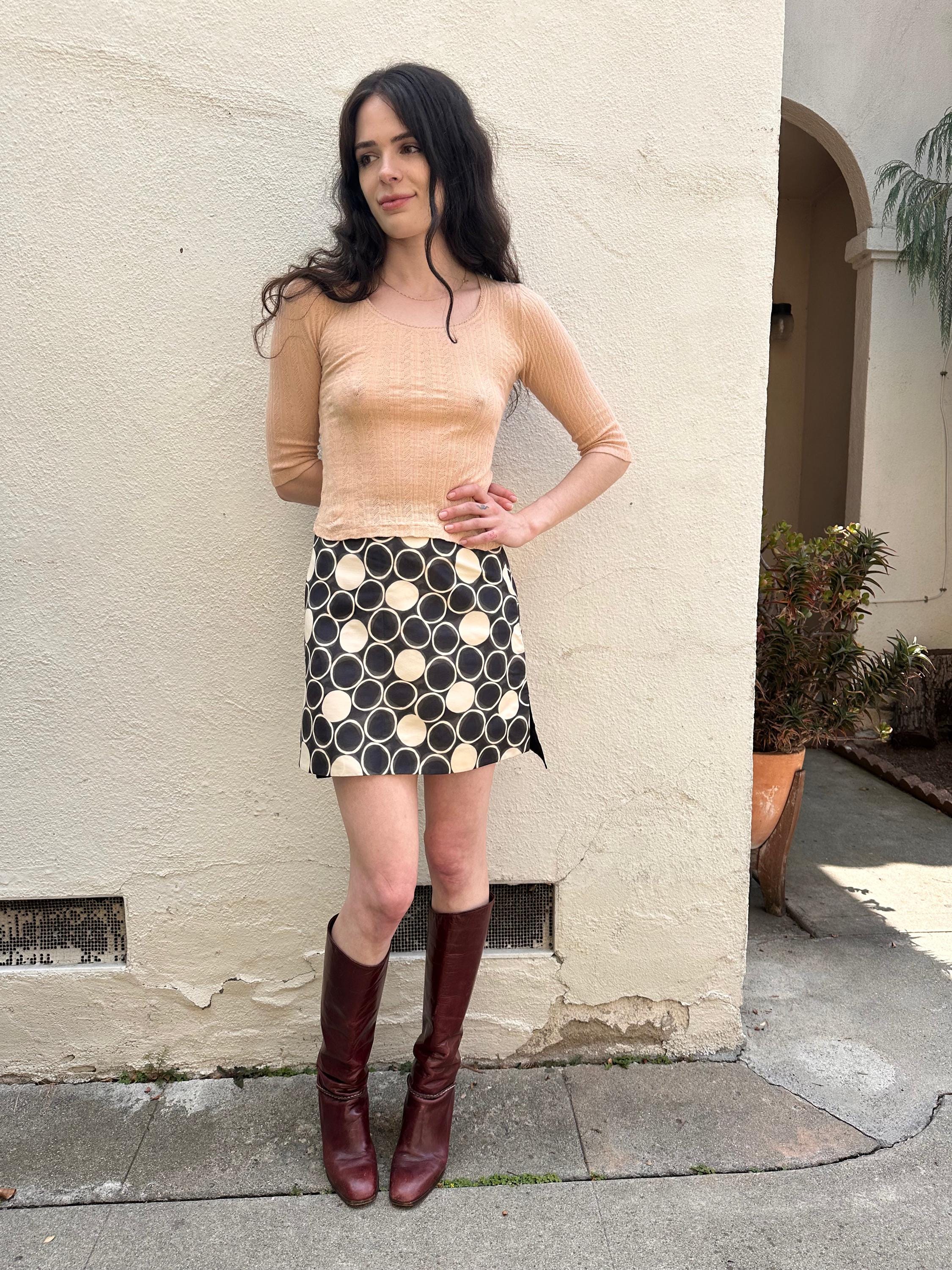 Vintage Miu Miu Skirt - Etsy