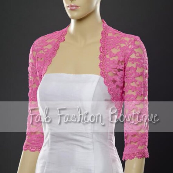 fuchsia bolero jacket