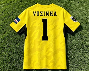 Cape Verde National Team Soccer Jersey, Bora Blue Football Shirt for Fans, African Football Gift for Men