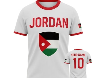 Maillot de football Jordan personnalisé, maillot de fan de football personnalisé