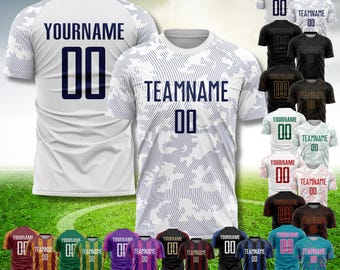 Custom Splatter Soccer Jersey Kit – Personalized Team Uniform