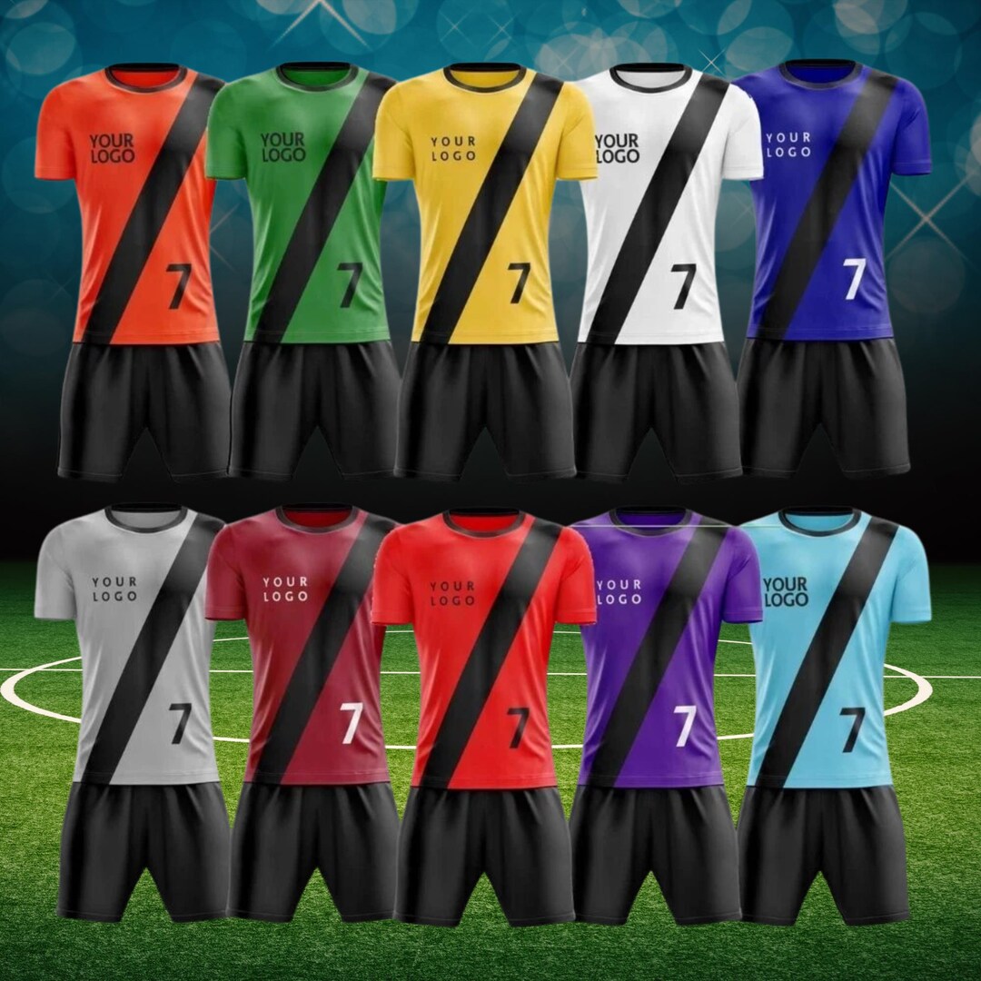 Custom Splatter Soccer Jersey Kit – Personalized Team Uniform - Etsy