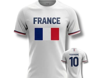 フランス代表サッカーユニフォーム、フランス国旗フットボールTシャツ、ファンギフト