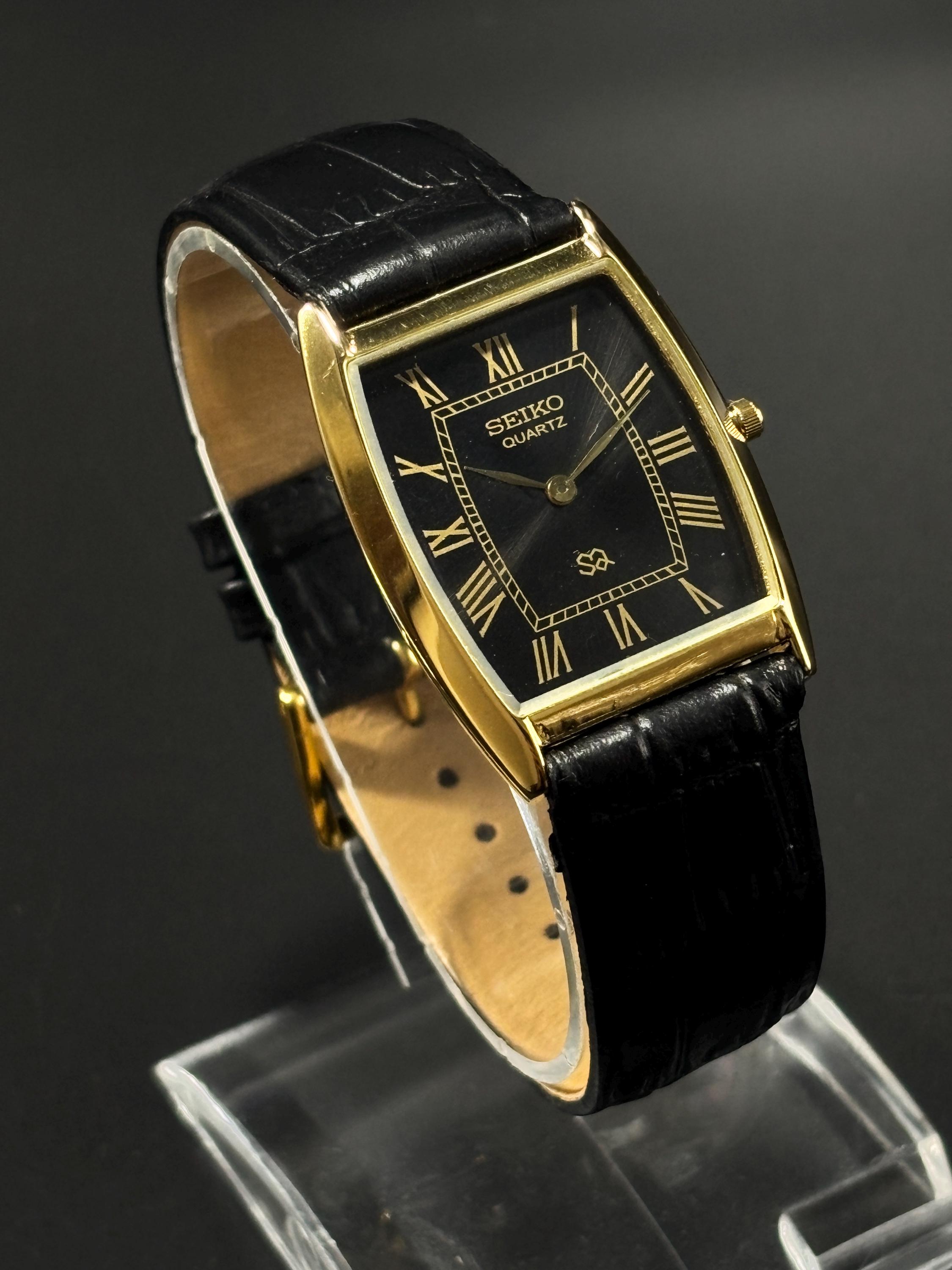 読*き様 SEIKO tank ヴィンテージ　美品 　クオーツ　レクタンギュラー 80s SEIKO TANK | DECO