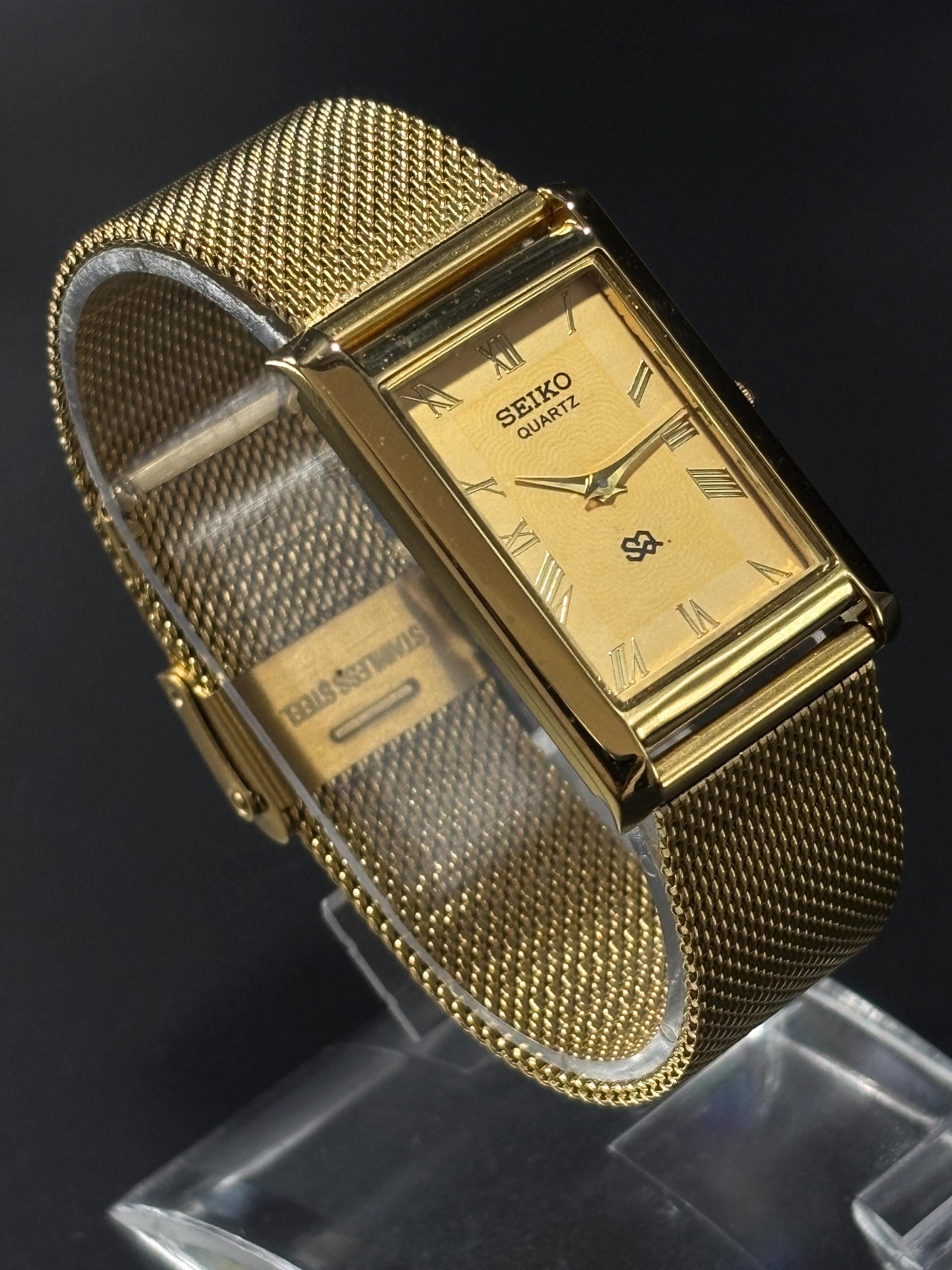 Seiko dolce tank watch - Etsy 日本