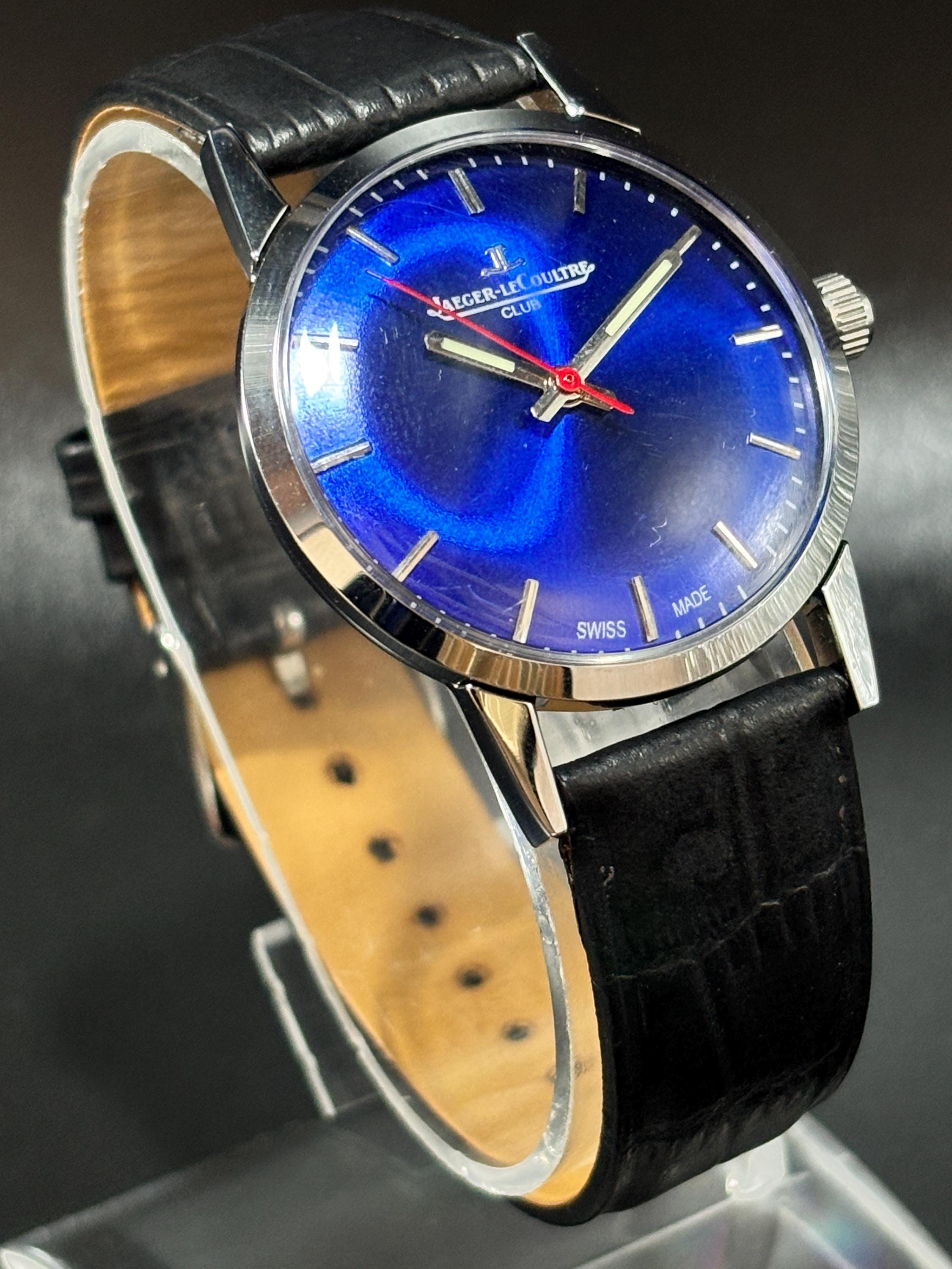 ヴィンテージ ジャガー・ルクルト クラブ：手巻きスイス製腕時計