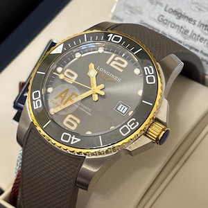 Vintage Longines Hydroconquest Automatic Watch: Swiss ETA Movement, Sapphire Crystal
