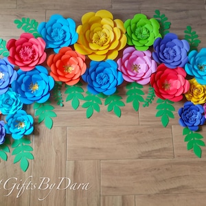 Flores de papel