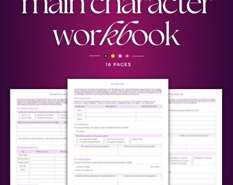 Main Character Energy Workbook | Becoming Her, Mindset shift journal to stop living on Autopilot | Girly self improvement, It Girl Journal