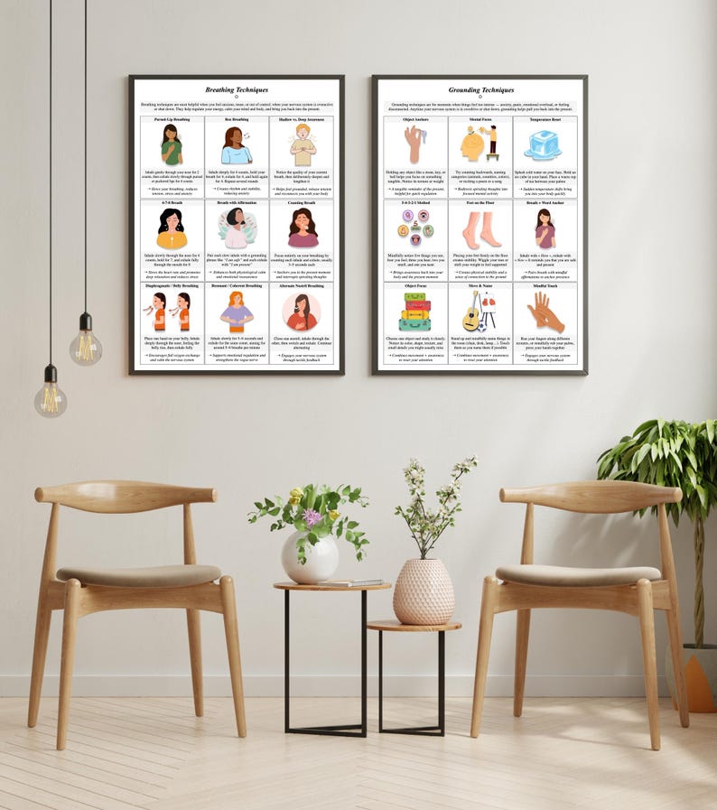 Soothing Sysystem Self Regulation Visuals | Nervous System Regulation | Anxiety Coping ...