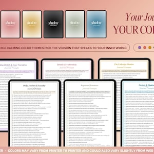 Shadow Work 700 Journal Prompts, Hard Questions | Shadow Work Journal & Self Reflection Prompts | Journal prompts for Self Discovery image 5
