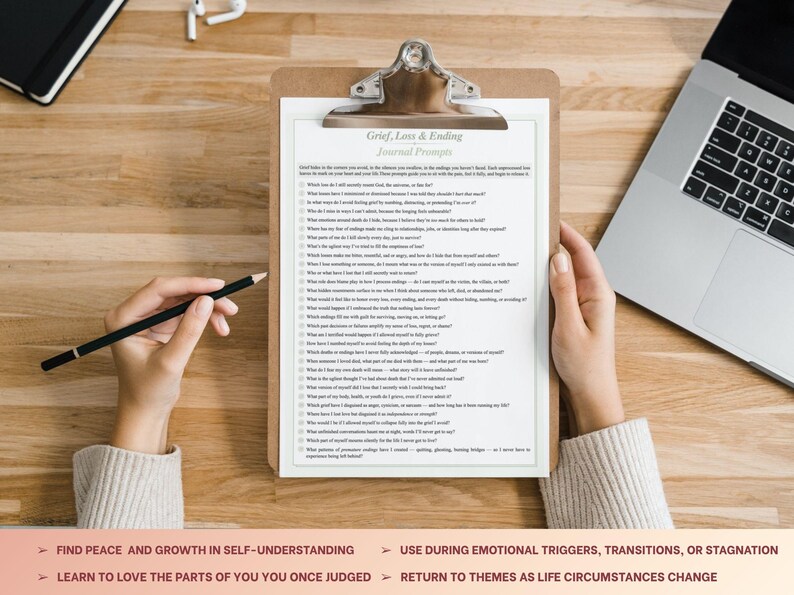 Shadow Work 700 Journal Prompts, Hard Questions | Shadow Work Journal & Self Reflection Prompts | Journal prompts for Self Discovery image 10