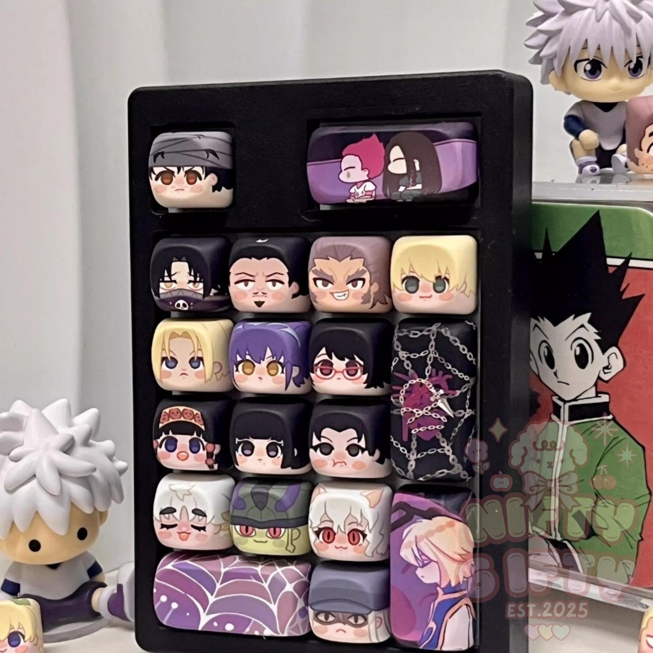 Hunter X Hunter 25pcs Chibi Character Custom Key Caps Mechanical ...