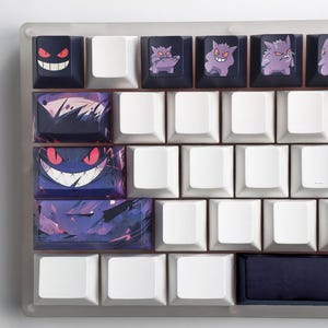 ポケットモンスター（ポケモン） レジン製 ゲンガー キーキャップ ゲンガー ポケモン キーキャップ - Keycapor