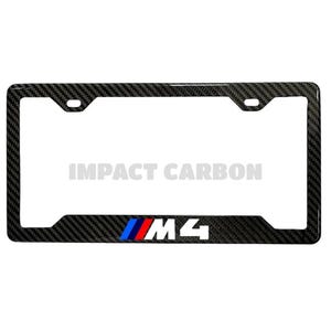 BMW M4 Real 3k Carbon Fiber Plate Frame