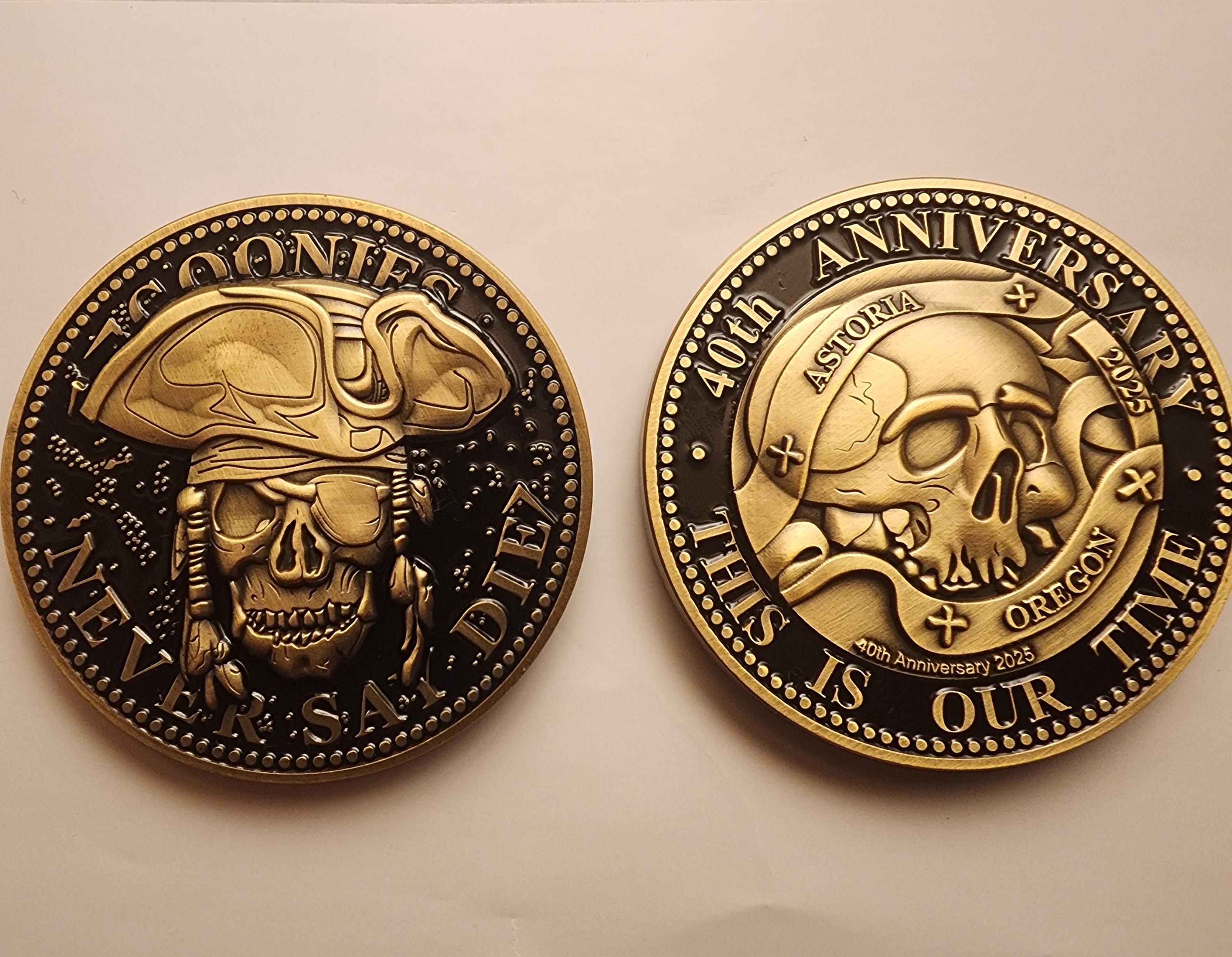 グーニーズ40周年記念「チャレンジコイン」 - Etsy 日本