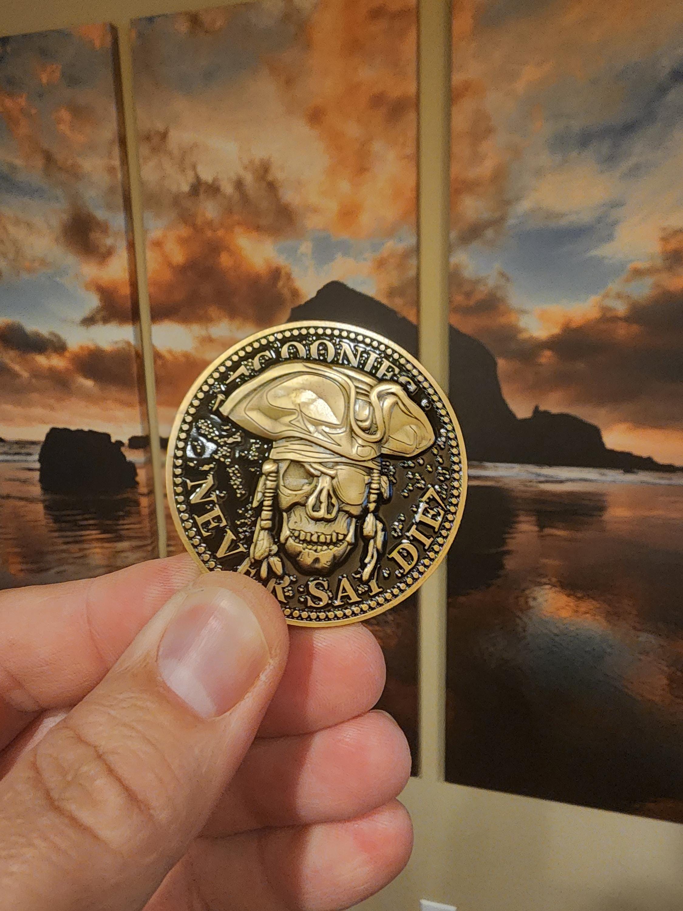 Pop Culture Collectible The Goonies Sloth Limited Edition Collectible Coin  - 38mm Metal Coin With Protective Case Sloth Limited Edition Coin