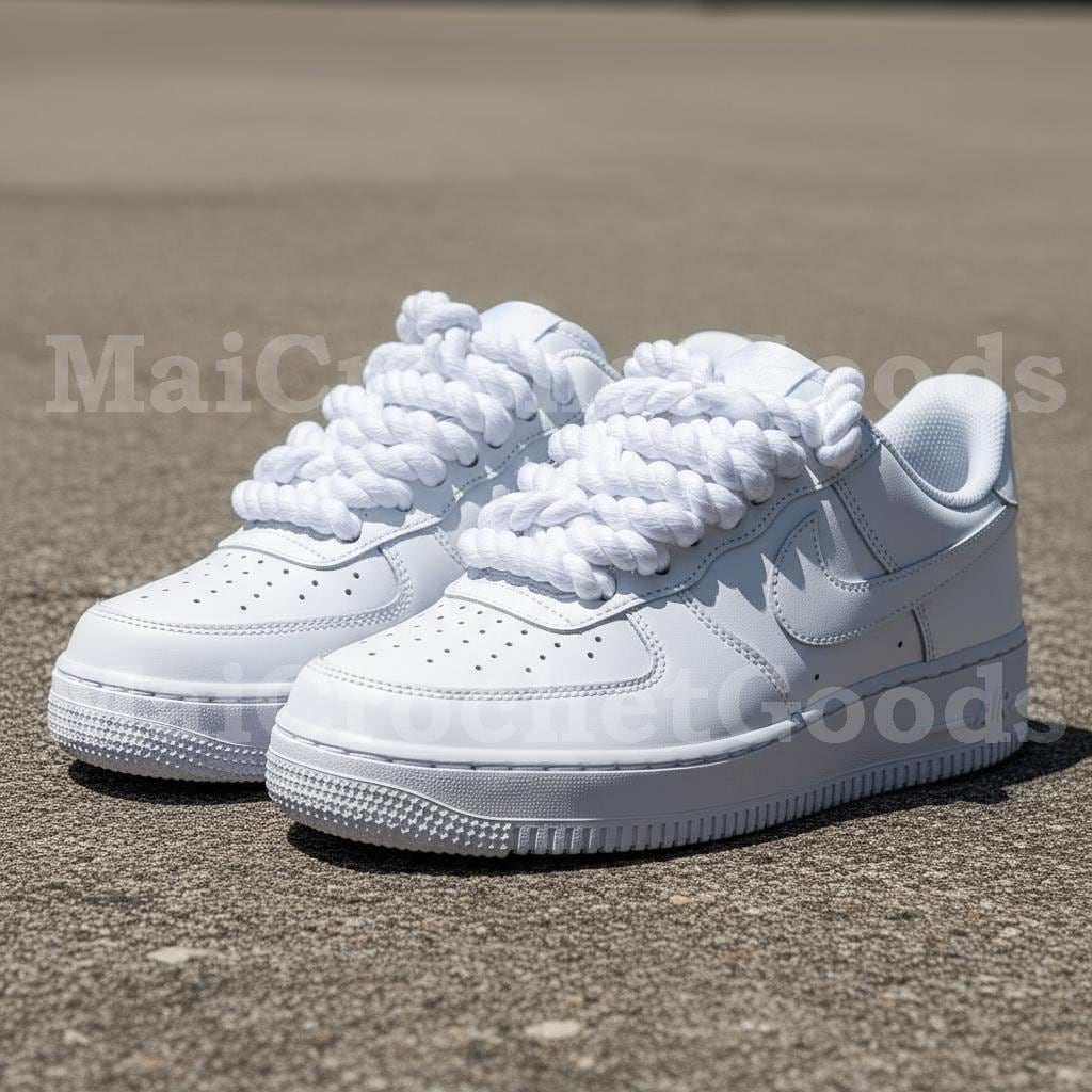 Rope laces air force 1 - Etsy 日本