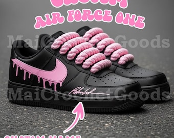 ピンクロープ AF1カスタム - Etsy 日本