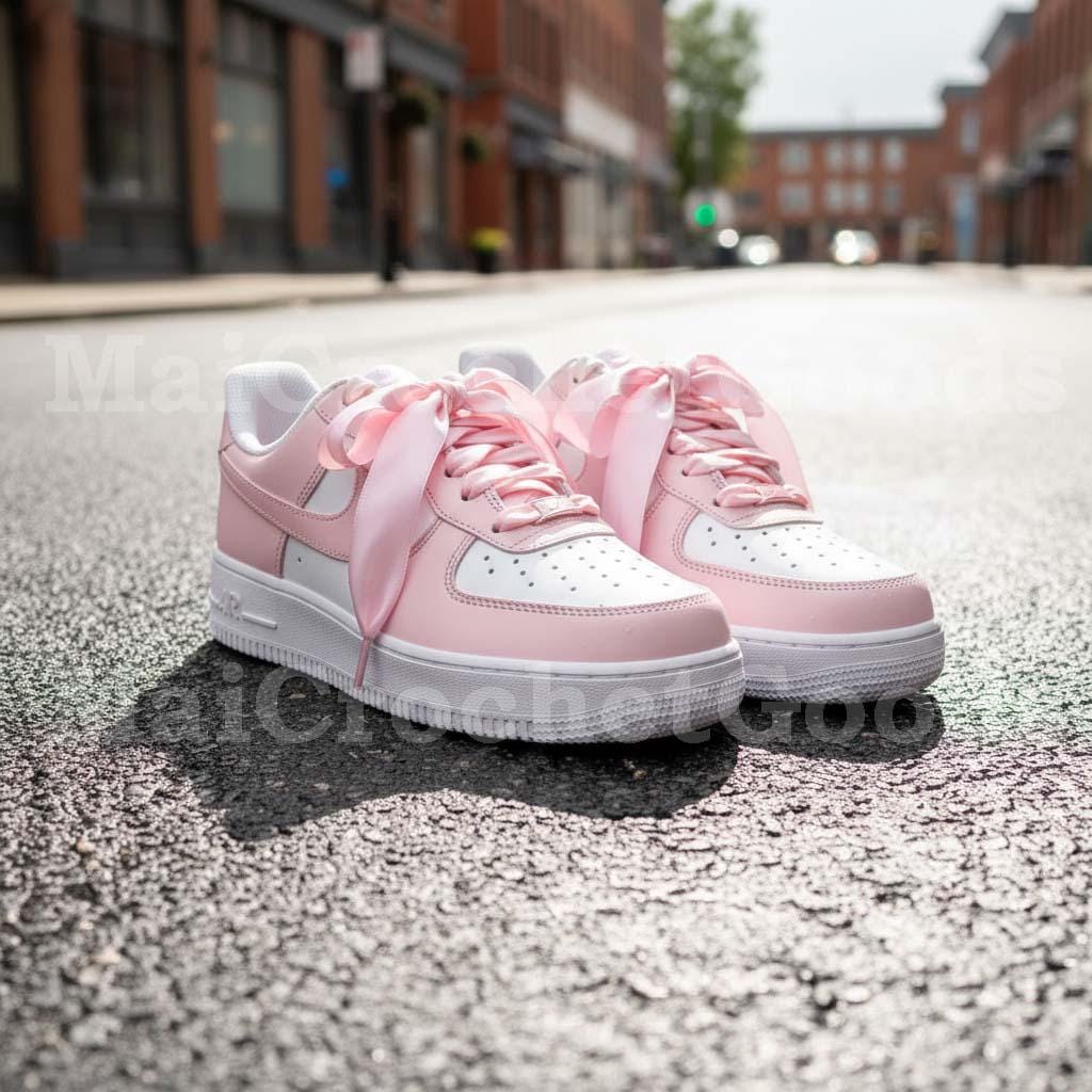 pink nike shoelaces
