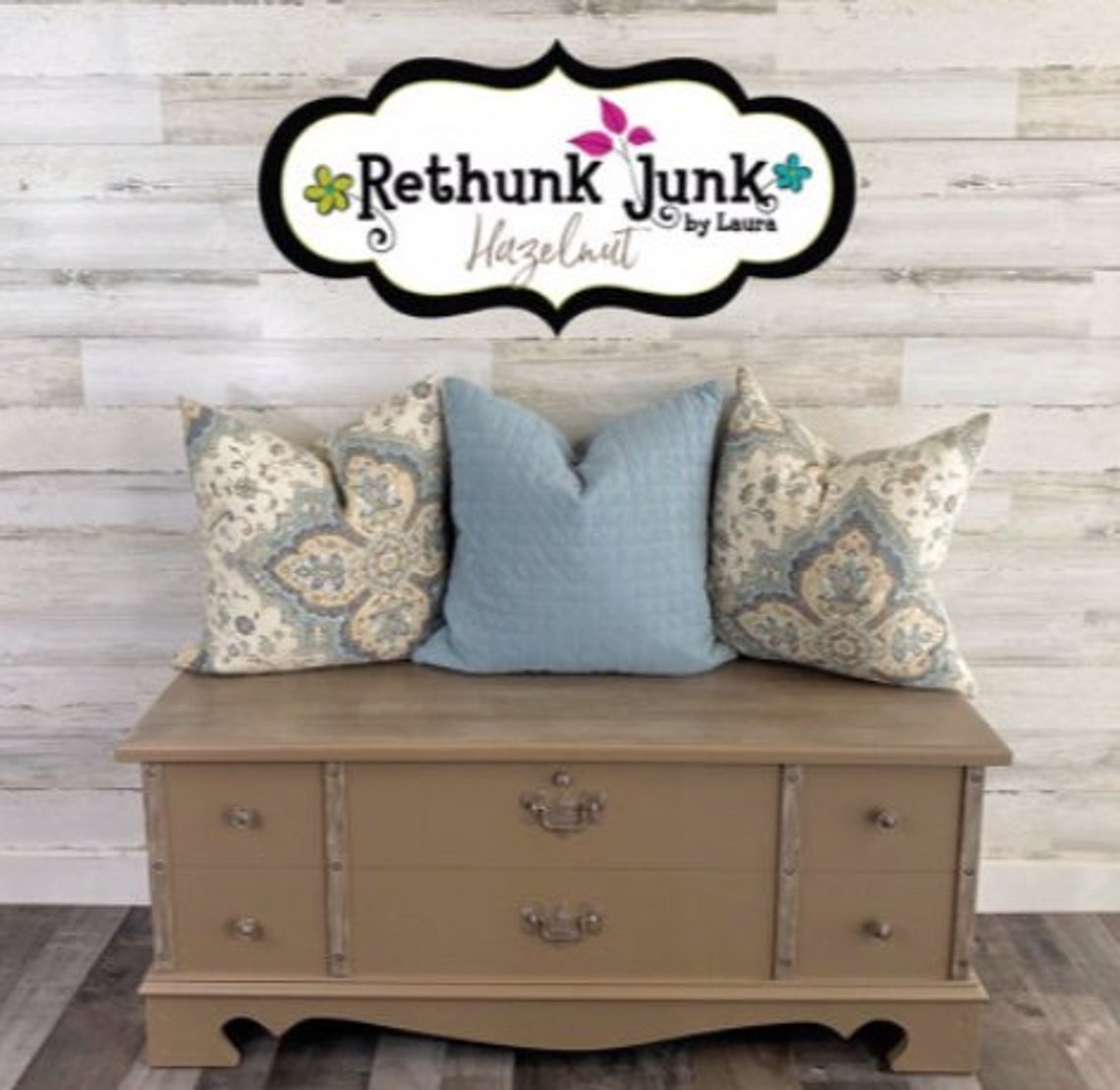 Hazelnut Paint Rethunk Junk by Laura Neutral new paint color Etsy
