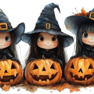 Whimsical Witch Art Print | Magical Halloween Wall Decor | Witchy Illustration for Home