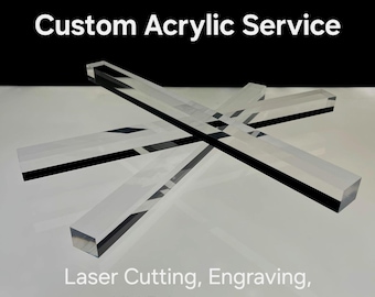 Custom Acrylic Services – Laser Cutting, Engraving and UV printing and more