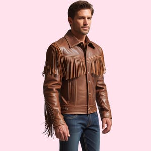 ジャケット・アウター 70s PIONEER WEAR western fringe jacket Pioneer Wear Suede Jacket Fringe Leather Coat Western Hippie