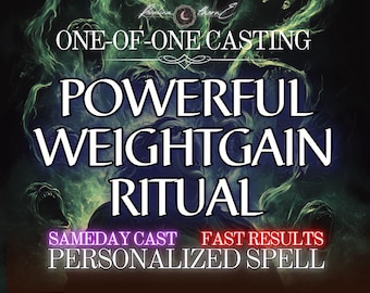 POWERFUL WEIGHTGAIN RITUAL  | The Ultimate Revenge Spell | Powerful Ritual to Make Them Fat | Justice & Karma Magic | Hex of Transformation