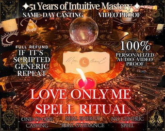 Hechizo de amor personalizado – Lanzamiento el mismo día, prueba en vídeo (informe en PDF)