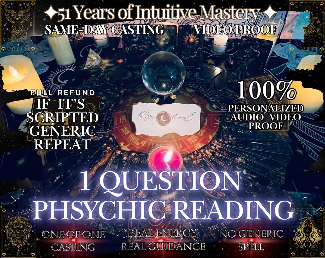 Same Day 1 Question Tarot Reading | Detailed Psychic Insight (PDF) - Etsy