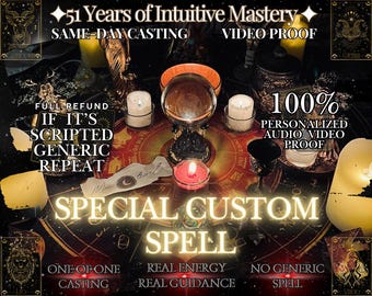 SpecialCustom spell | personalized spell | magical ritual spell | manifesting spells | love spell same day | power spell | Same Day Cast
