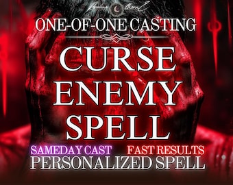 OPENING SALE | Same Day | Curse Enemy Spell | Make Them Pay | Punishment | Karmic Justice Magic | Retribution on an Enemy | Vengeance Spell