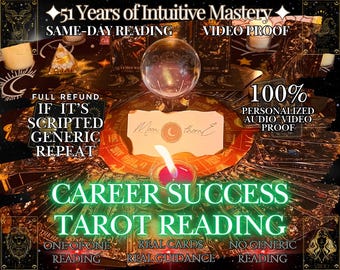 Same Day Career Tarot Reading | Honest Guidance (PDF)
