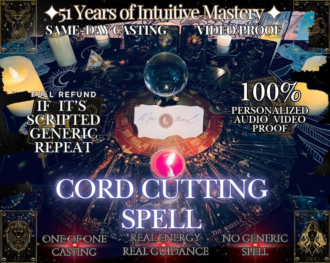 Cord Cutting and Banishment Ritual | Bad Energy Removal | Break up ...