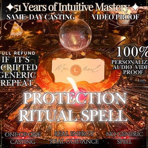 Powerful Protection | Spiritual Safety | Energy Shielding | Divine Comfort | Peace & Strength | Same Day Cast | Strong Barrier