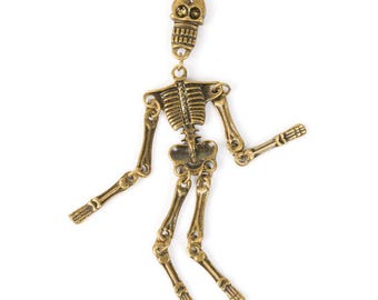 Dangling Skeleton Pendant