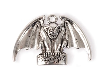 Pendant - Perched Gargoyle