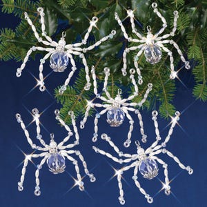 Nostalgic Christmas™ Ornament Kit - Julspindlar - Silverfärgade