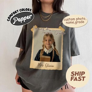 Personalised Forever In Fourth Grade Shirt, Comfort Colors Custom Fourth Grade Teacher Shirt, Fourth Grade Team Shirt,4th Grade Teacher Gift