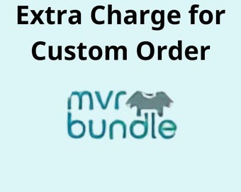 Cargo adicional por pedido personalizado - MVRBundle