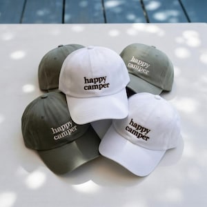 Embroidered Camp Bachelorette Hat, Personalized Bachelorette Party Cap, Bachelorette Party Favor, Bridal Party Gift, Unisex Baseball Cap