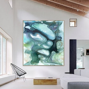 Art Print - Siren Song - Abstract Watercolor Painting - Archival Canvas or Paper Reproduction
