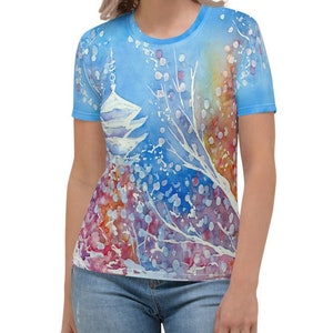 Buy Peacock T Shirt - Designer Clothing - Peacock Painting