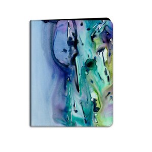 Abstract Vineyards iPad Folio Case - Landscape Painting - Designer Device Cover