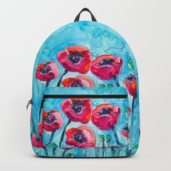Poppy Sky Backpack - Bookbag - Travel or Back to School  display picture 1