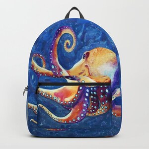 Sac à dos Octopus - Cartable - Accessoire de voyage ou de rentrée scolaire