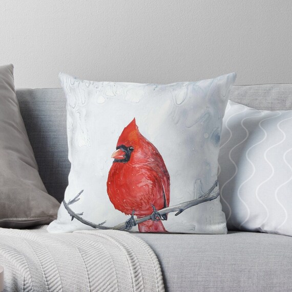 Cardinal 2025 pillow cover